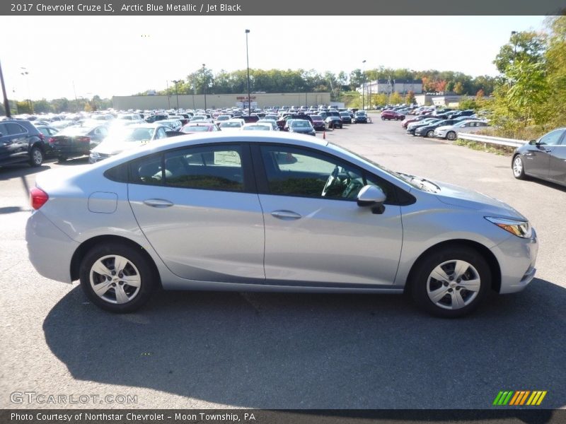 Arctic Blue Metallic / Jet Black 2017 Chevrolet Cruze LS