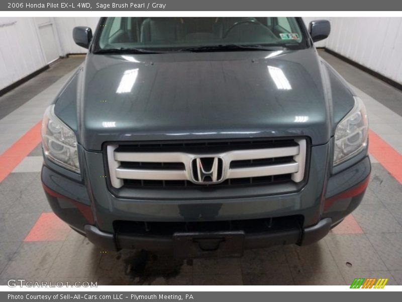 Sage Brush Pearl / Gray 2006 Honda Pilot EX-L 4WD
