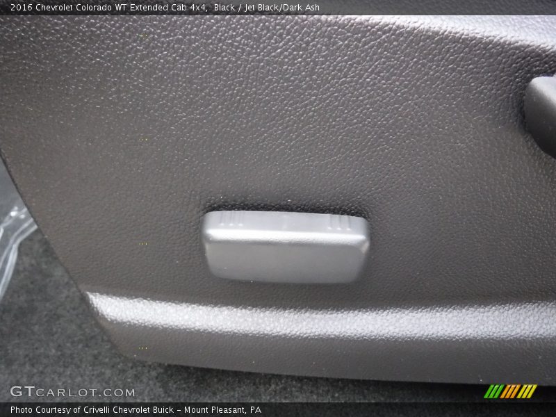 Black / Jet Black/Dark Ash 2016 Chevrolet Colorado WT Extended Cab 4x4
