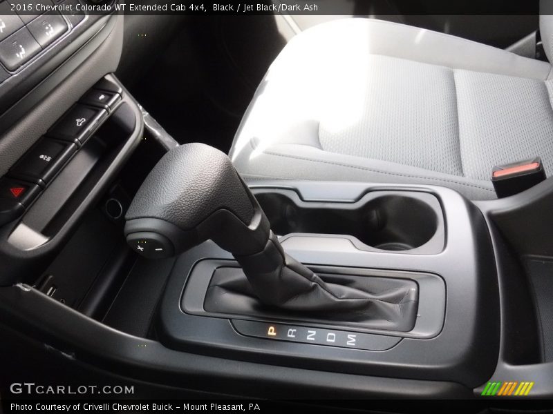 Black / Jet Black/Dark Ash 2016 Chevrolet Colorado WT Extended Cab 4x4