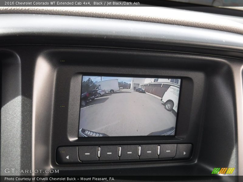 Black / Jet Black/Dark Ash 2016 Chevrolet Colorado WT Extended Cab 4x4