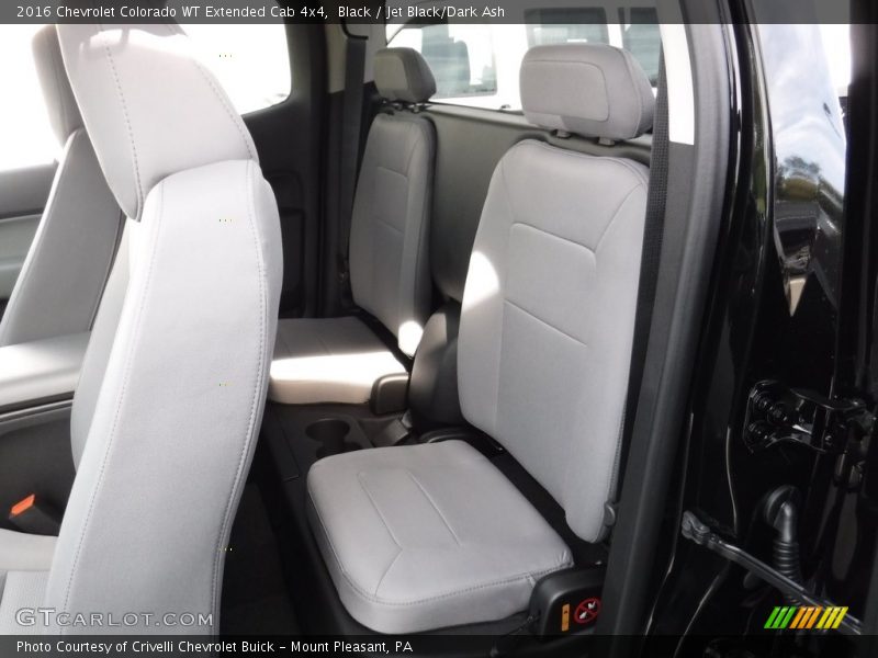 Black / Jet Black/Dark Ash 2016 Chevrolet Colorado WT Extended Cab 4x4