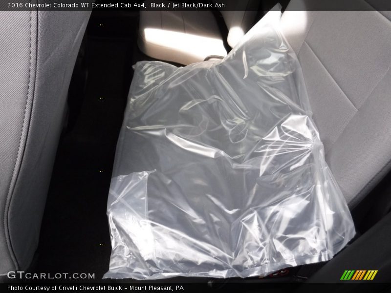 Black / Jet Black/Dark Ash 2016 Chevrolet Colorado WT Extended Cab 4x4