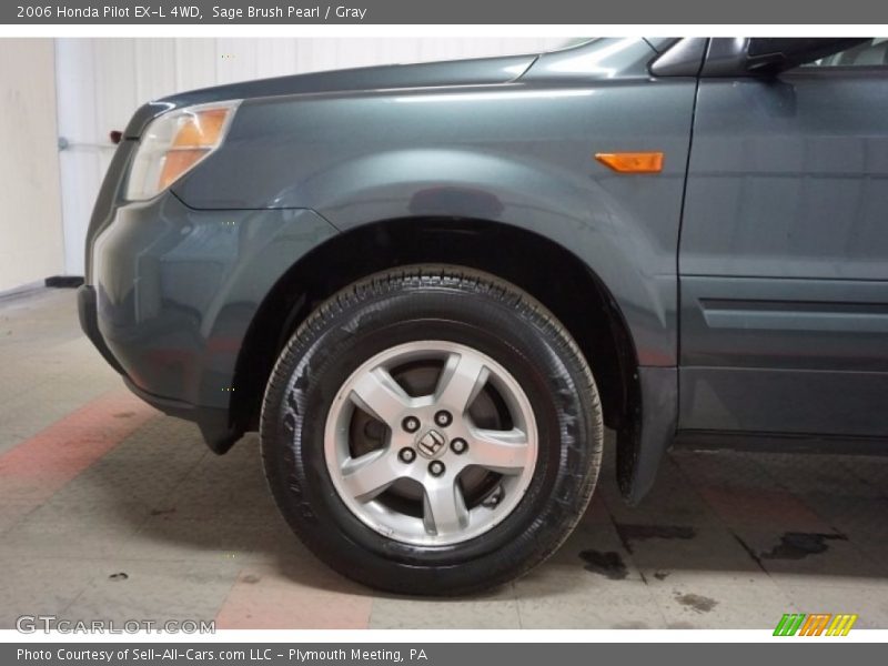 Sage Brush Pearl / Gray 2006 Honda Pilot EX-L 4WD