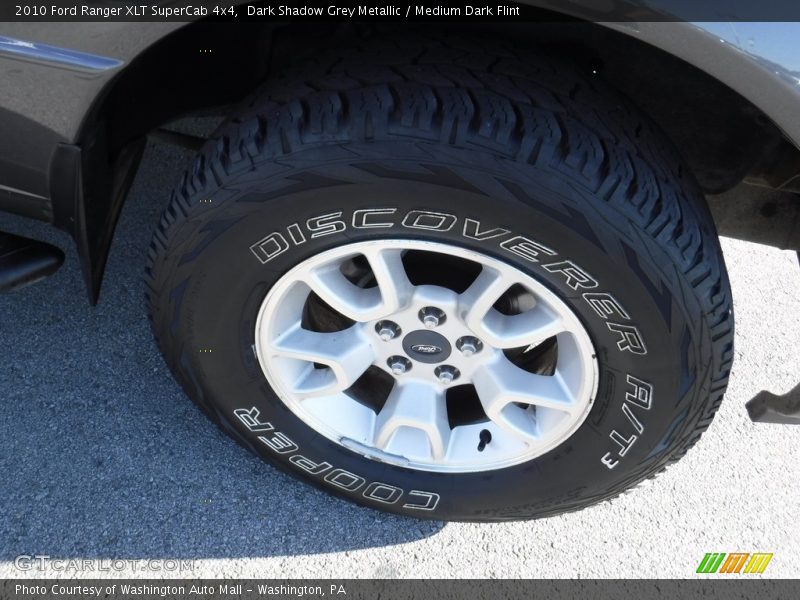 Dark Shadow Grey Metallic / Medium Dark Flint 2010 Ford Ranger XLT SuperCab 4x4