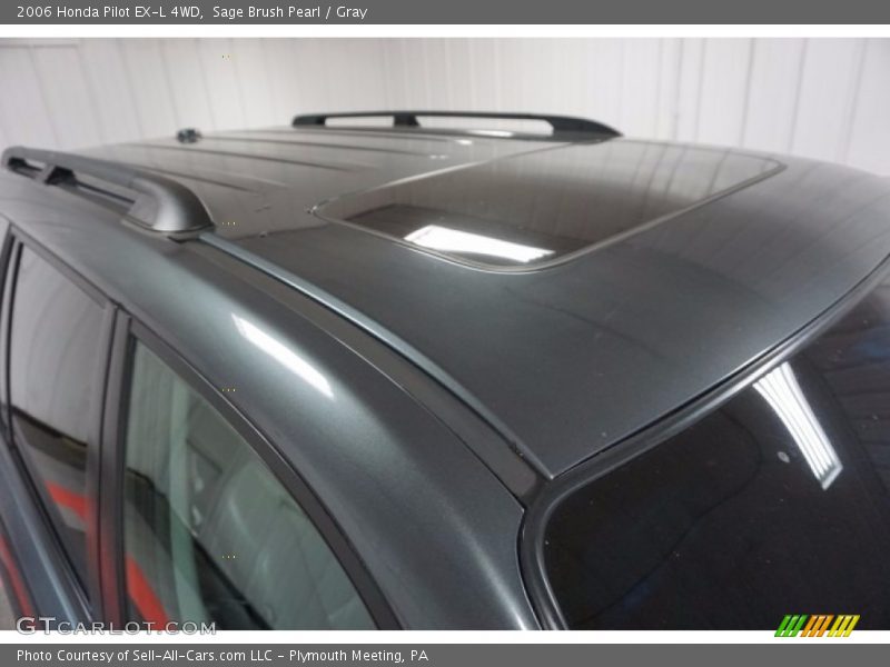 Sage Brush Pearl / Gray 2006 Honda Pilot EX-L 4WD