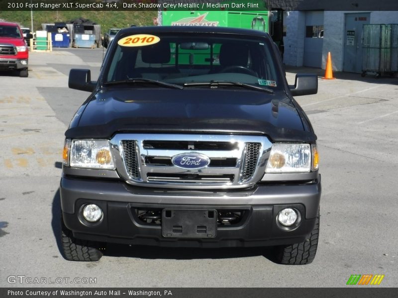 Dark Shadow Grey Metallic / Medium Dark Flint 2010 Ford Ranger XLT SuperCab 4x4