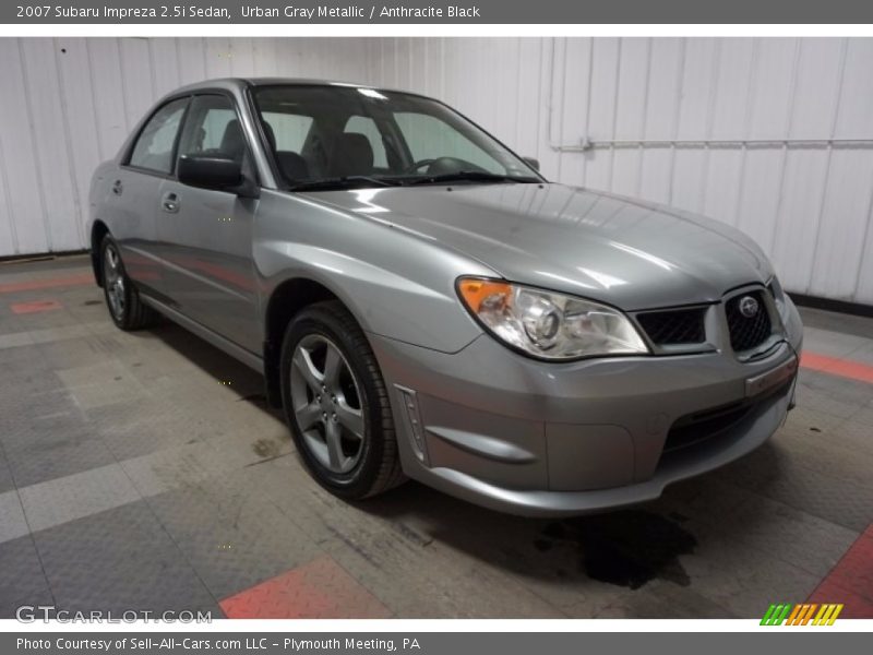 Urban Gray Metallic / Anthracite Black 2007 Subaru Impreza 2.5i Sedan