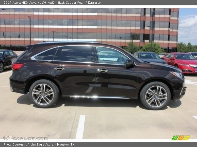  2017 MDX Advance SH-AWD Black Copper Pearl