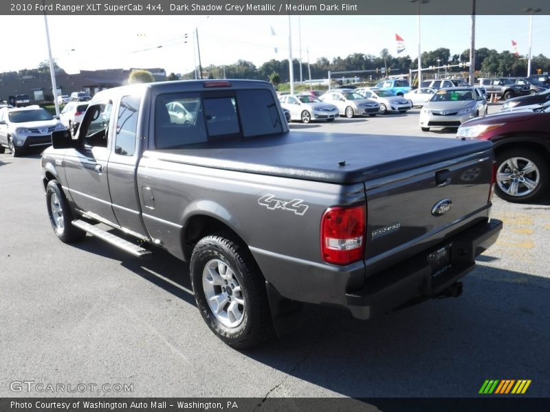 Dark Shadow Grey Metallic / Medium Dark Flint 2010 Ford Ranger XLT SuperCab 4x4