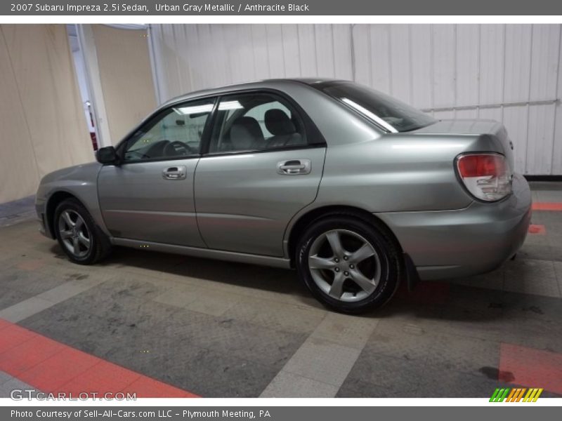 Urban Gray Metallic / Anthracite Black 2007 Subaru Impreza 2.5i Sedan