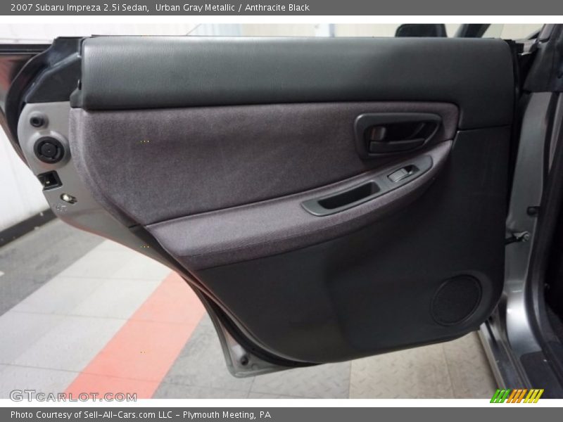 Urban Gray Metallic / Anthracite Black 2007 Subaru Impreza 2.5i Sedan