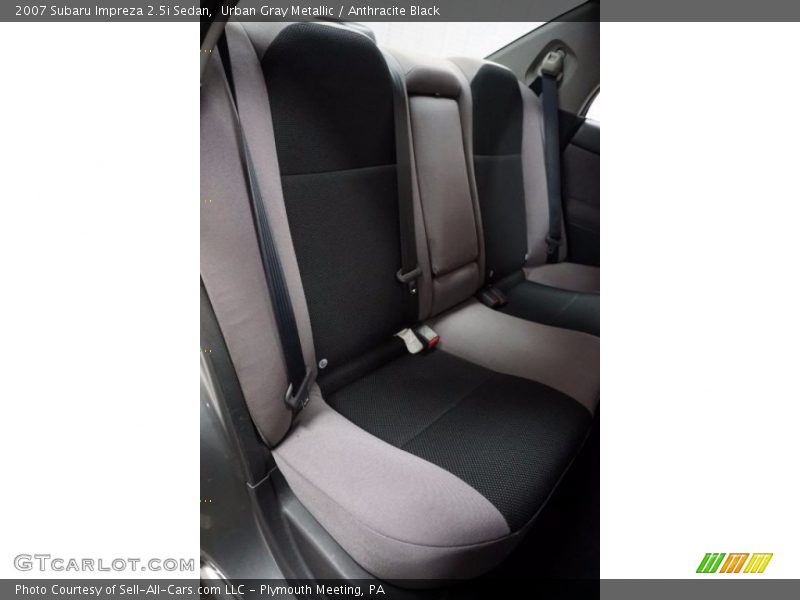 Urban Gray Metallic / Anthracite Black 2007 Subaru Impreza 2.5i Sedan