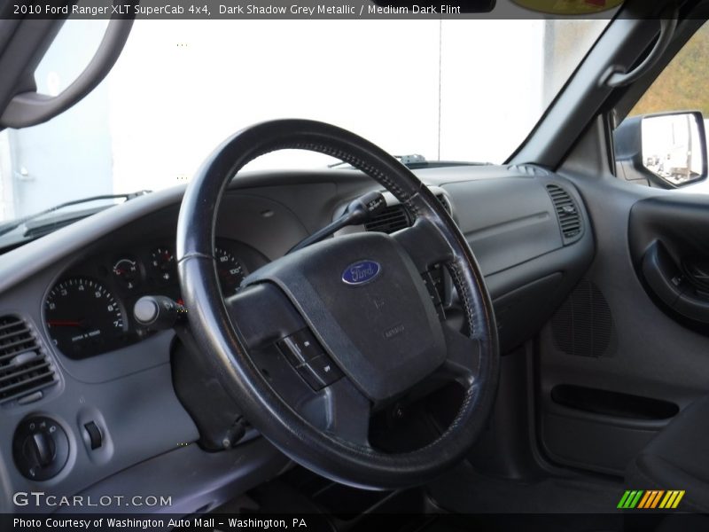 Dark Shadow Grey Metallic / Medium Dark Flint 2010 Ford Ranger XLT SuperCab 4x4