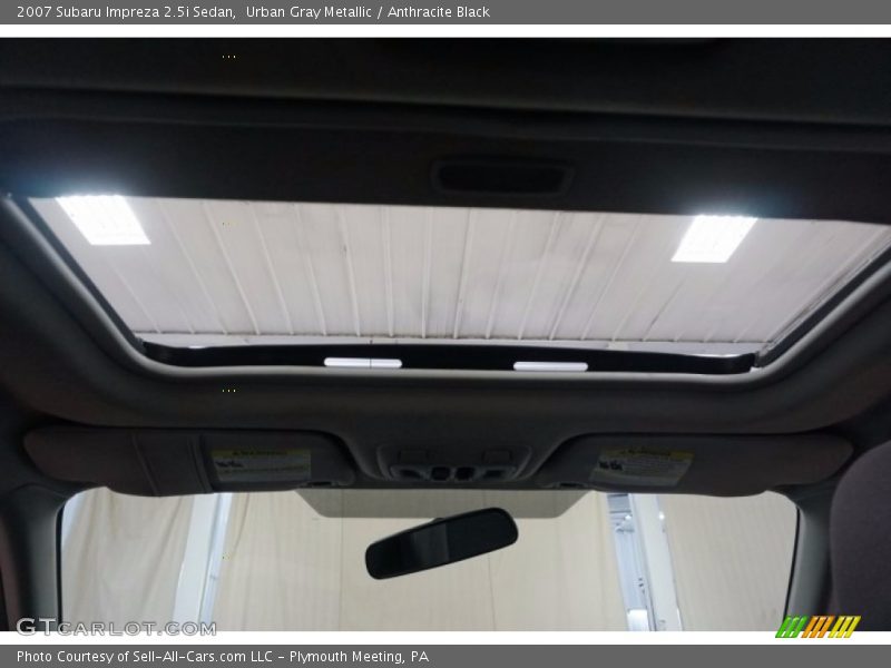 Urban Gray Metallic / Anthracite Black 2007 Subaru Impreza 2.5i Sedan
