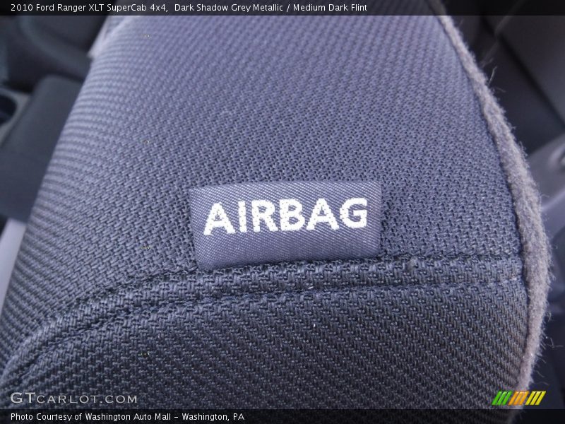 Dark Shadow Grey Metallic / Medium Dark Flint 2010 Ford Ranger XLT SuperCab 4x4