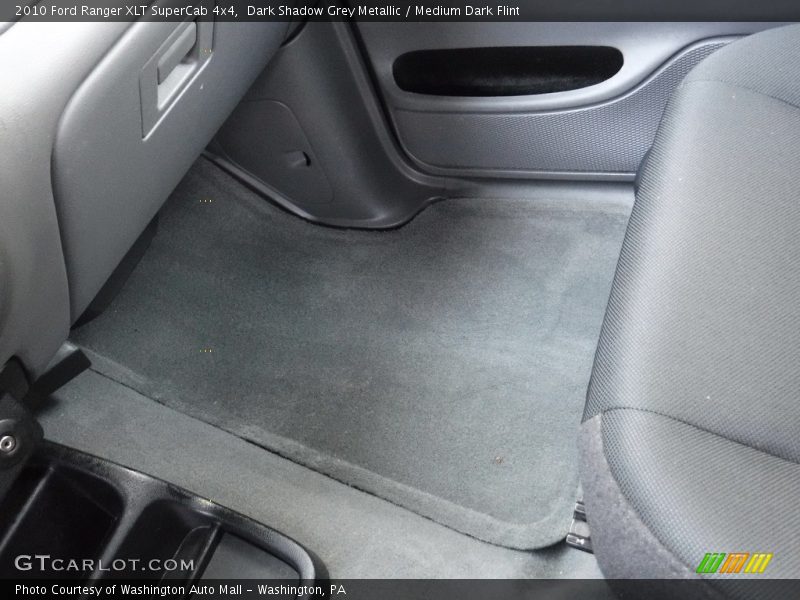 Dark Shadow Grey Metallic / Medium Dark Flint 2010 Ford Ranger XLT SuperCab 4x4