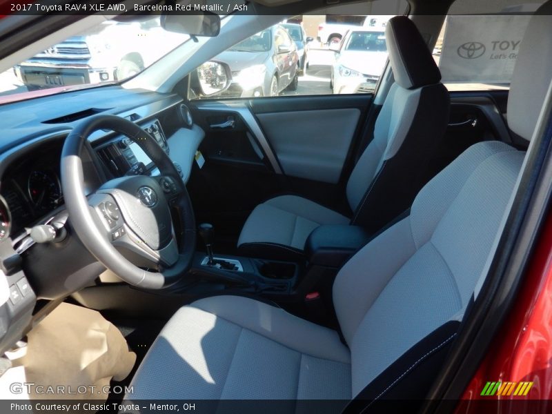 Barcelona Red Metallic / Ash 2017 Toyota RAV4 XLE AWD