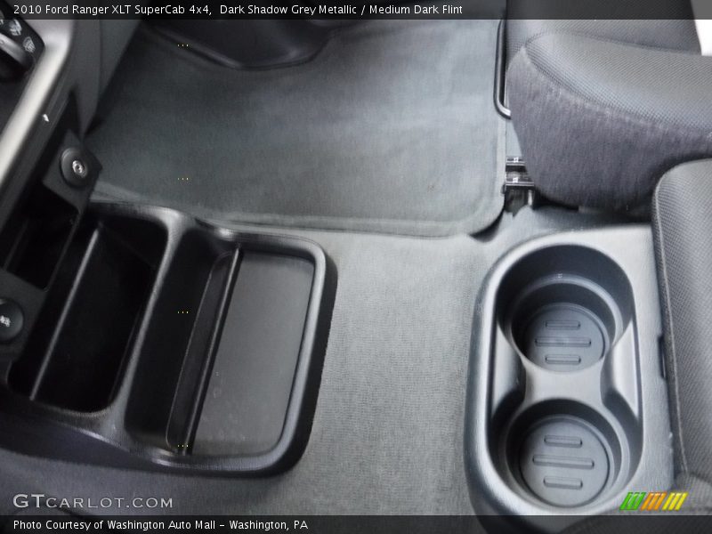 Dark Shadow Grey Metallic / Medium Dark Flint 2010 Ford Ranger XLT SuperCab 4x4