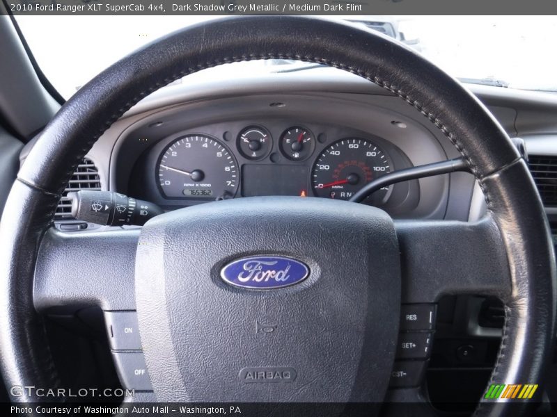 Dark Shadow Grey Metallic / Medium Dark Flint 2010 Ford Ranger XLT SuperCab 4x4