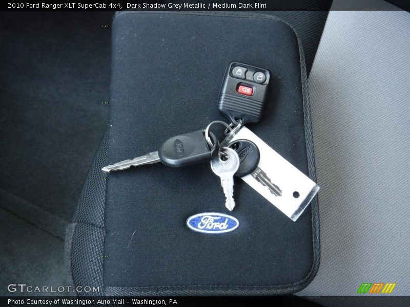 Dark Shadow Grey Metallic / Medium Dark Flint 2010 Ford Ranger XLT SuperCab 4x4