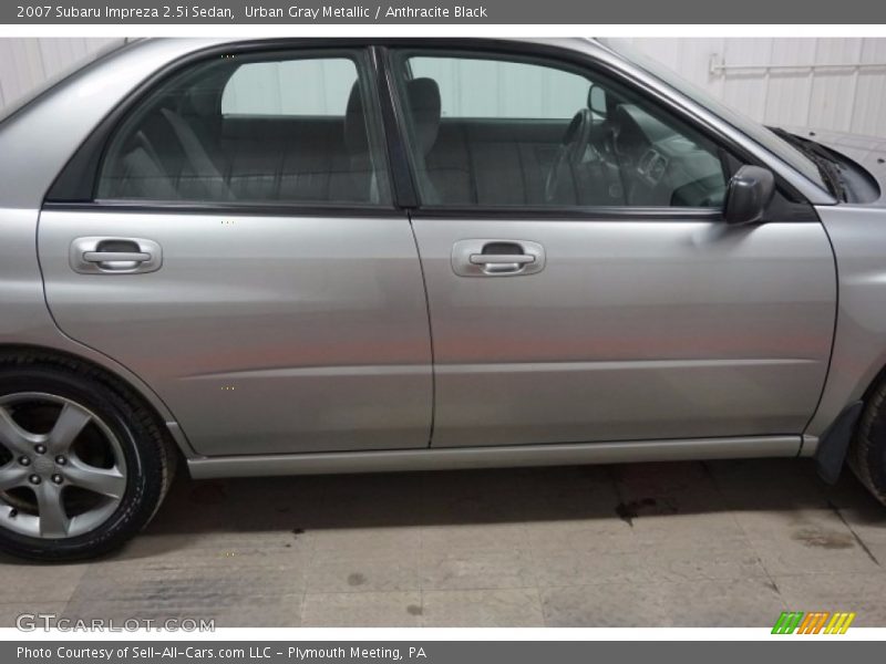 Urban Gray Metallic / Anthracite Black 2007 Subaru Impreza 2.5i Sedan