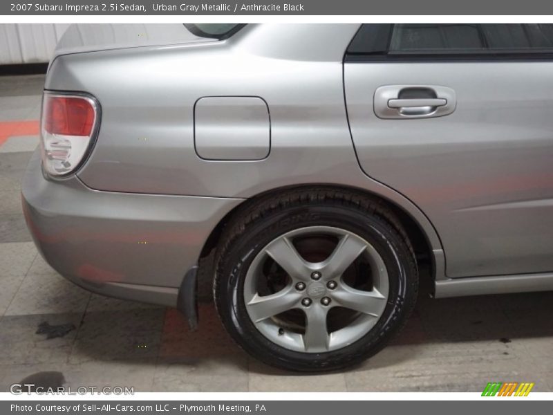 Urban Gray Metallic / Anthracite Black 2007 Subaru Impreza 2.5i Sedan