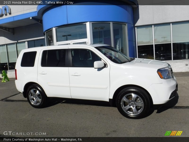 Taffeta White / Gray 2015 Honda Pilot EX-L 4WD
