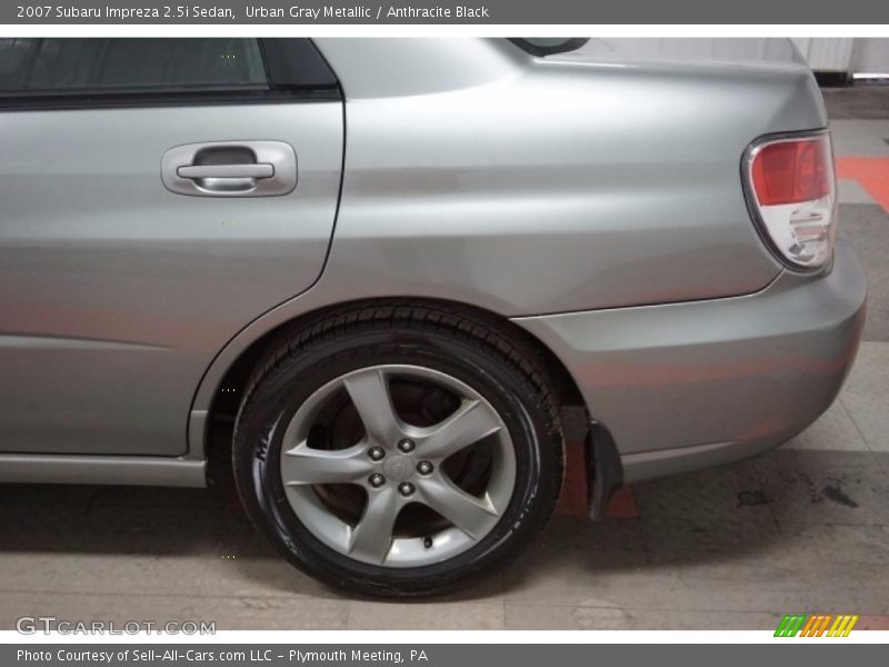 Urban Gray Metallic / Anthracite Black 2007 Subaru Impreza 2.5i Sedan