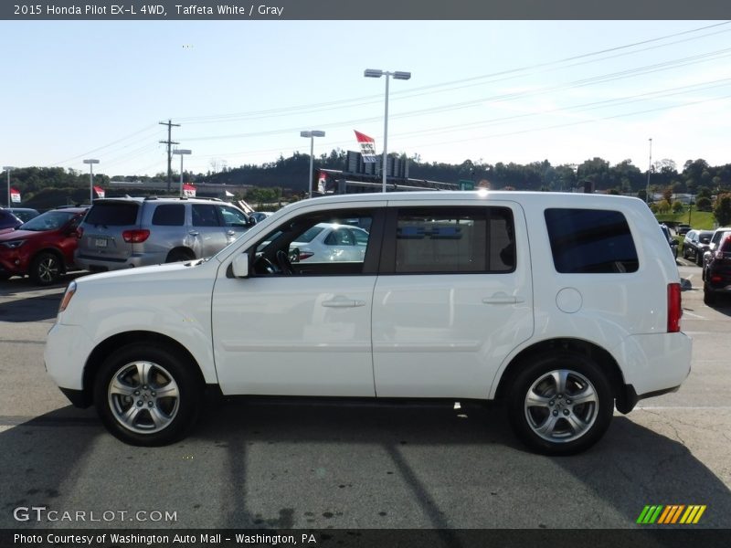 Taffeta White / Gray 2015 Honda Pilot EX-L 4WD