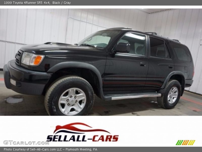 Black / Gray 1999 Toyota 4Runner SR5 4x4