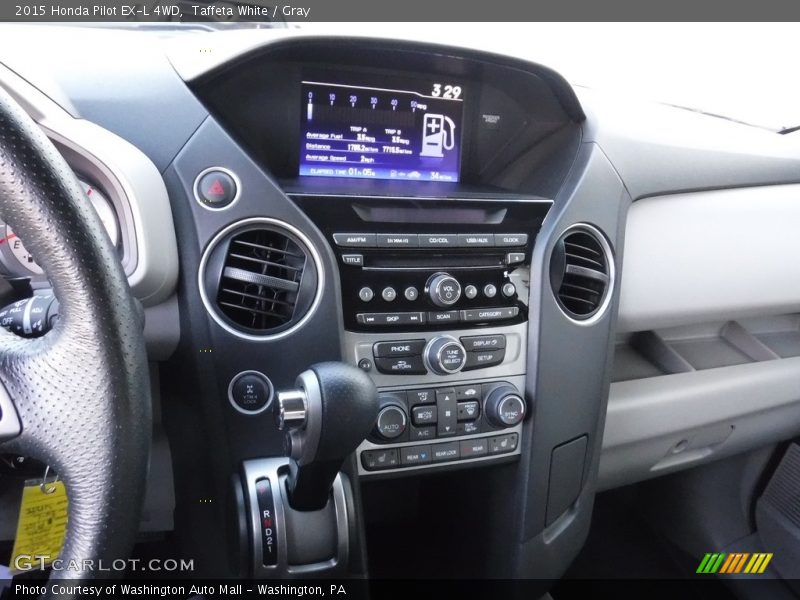 Taffeta White / Gray 2015 Honda Pilot EX-L 4WD