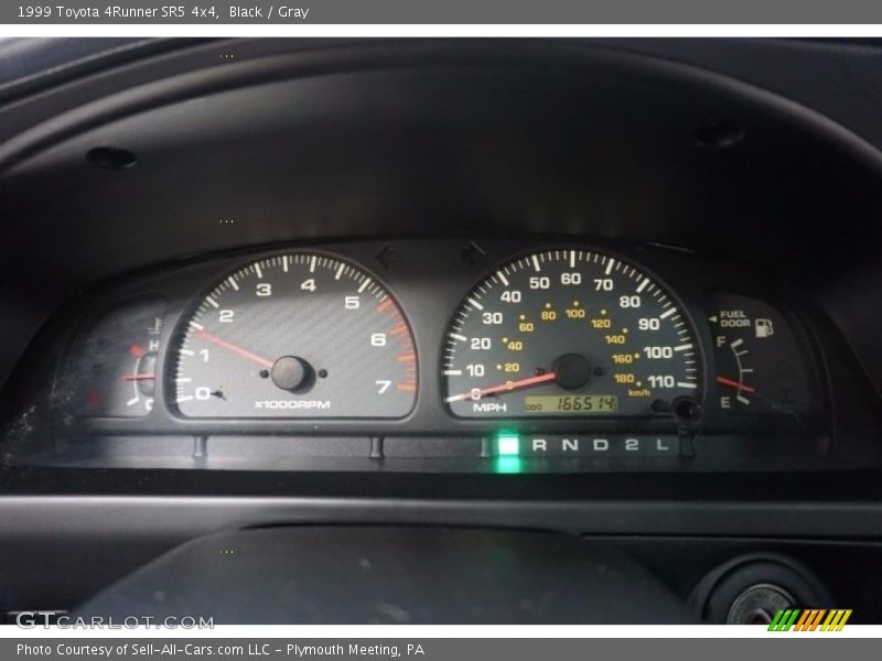 Black / Gray 1999 Toyota 4Runner SR5 4x4