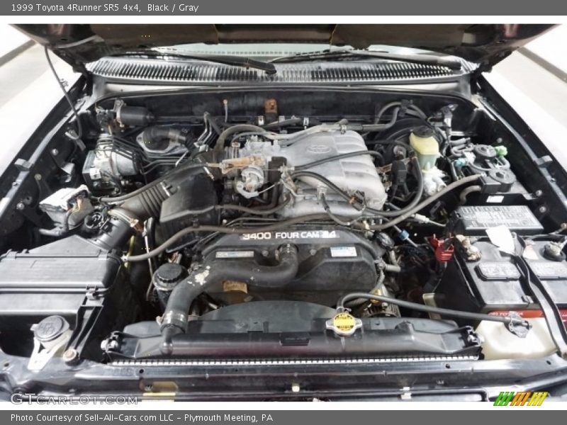 Black / Gray 1999 Toyota 4Runner SR5 4x4