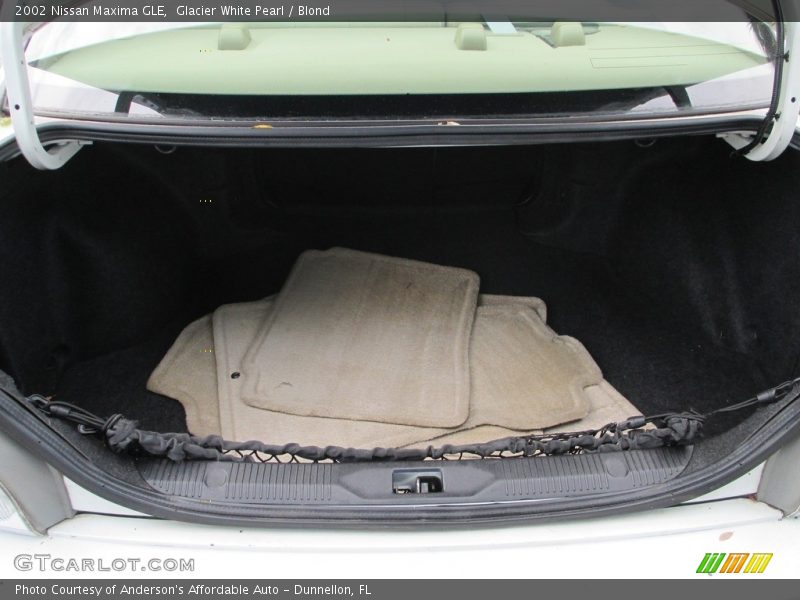 Glacier White Pearl / Blond 2002 Nissan Maxima GLE