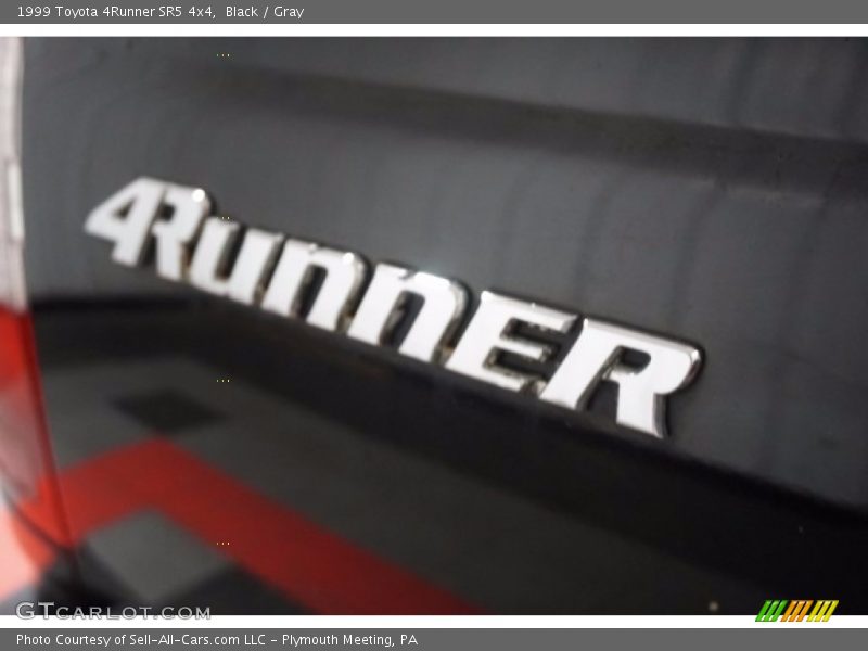 Black / Gray 1999 Toyota 4Runner SR5 4x4