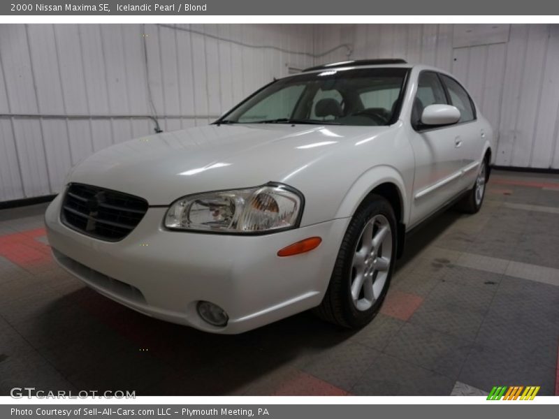Icelandic Pearl / Blond 2000 Nissan Maxima SE