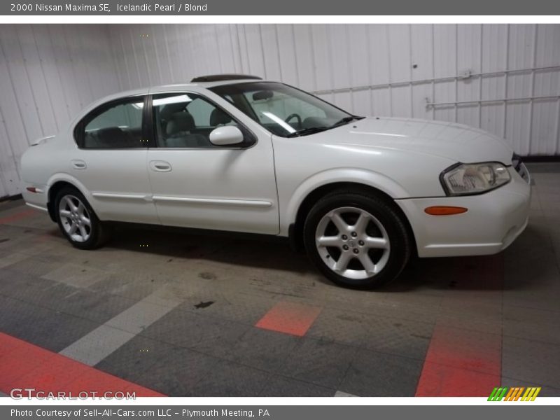 Icelandic Pearl / Blond 2000 Nissan Maxima SE