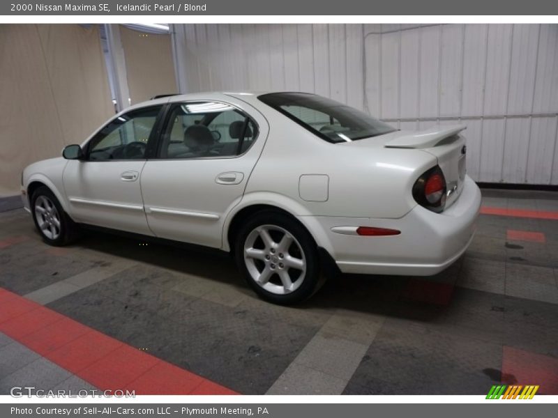 Icelandic Pearl / Blond 2000 Nissan Maxima SE