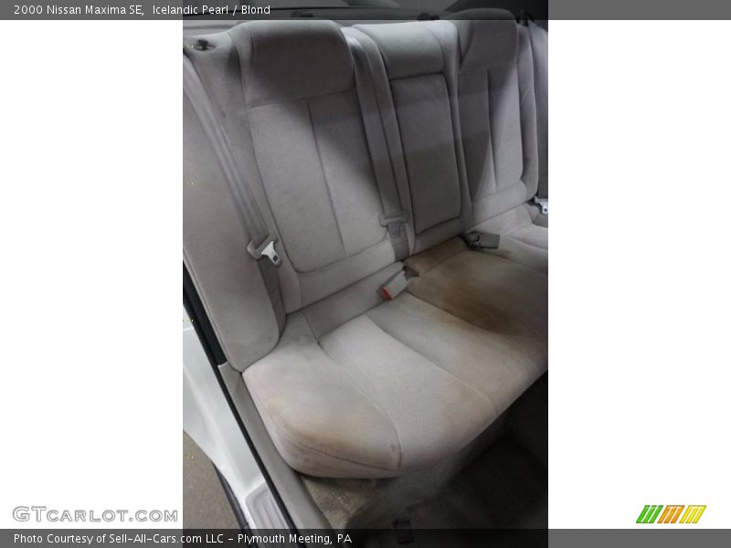 Icelandic Pearl / Blond 2000 Nissan Maxima SE
