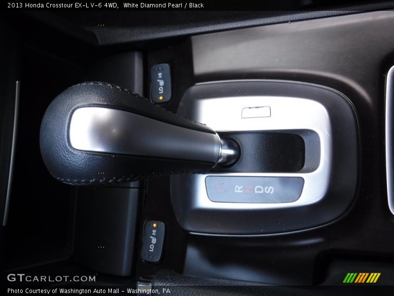 White Diamond Pearl / Black 2013 Honda Crosstour EX-L V-6 4WD