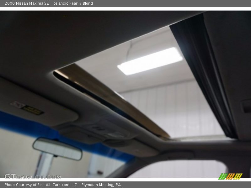 Icelandic Pearl / Blond 2000 Nissan Maxima SE
