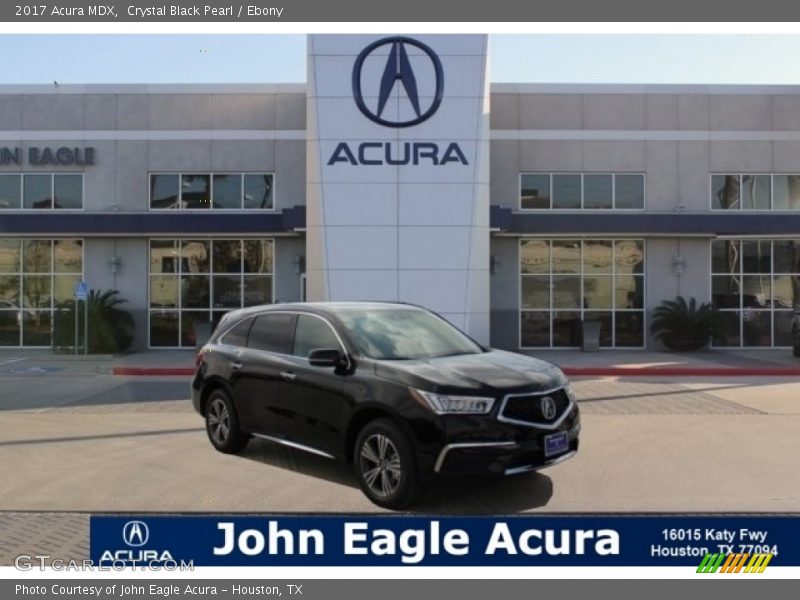 Crystal Black Pearl / Ebony 2017 Acura MDX