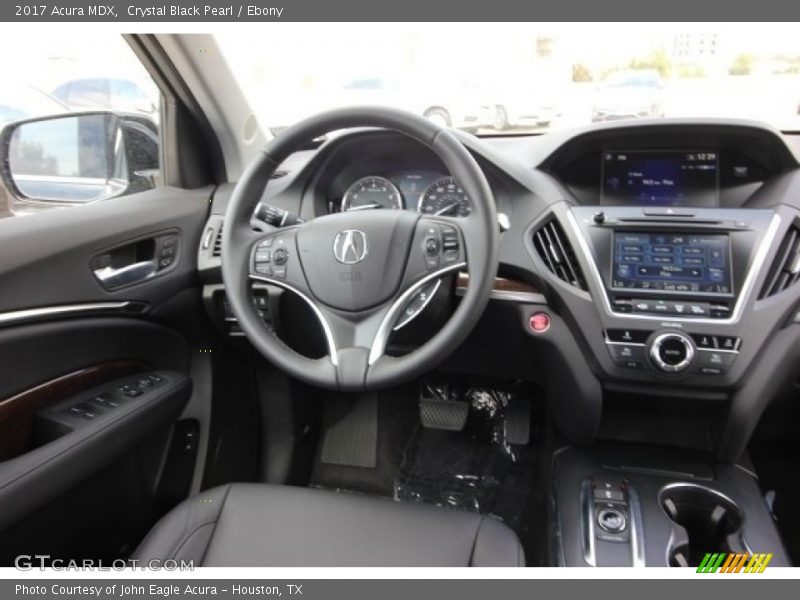 Crystal Black Pearl / Ebony 2017 Acura MDX