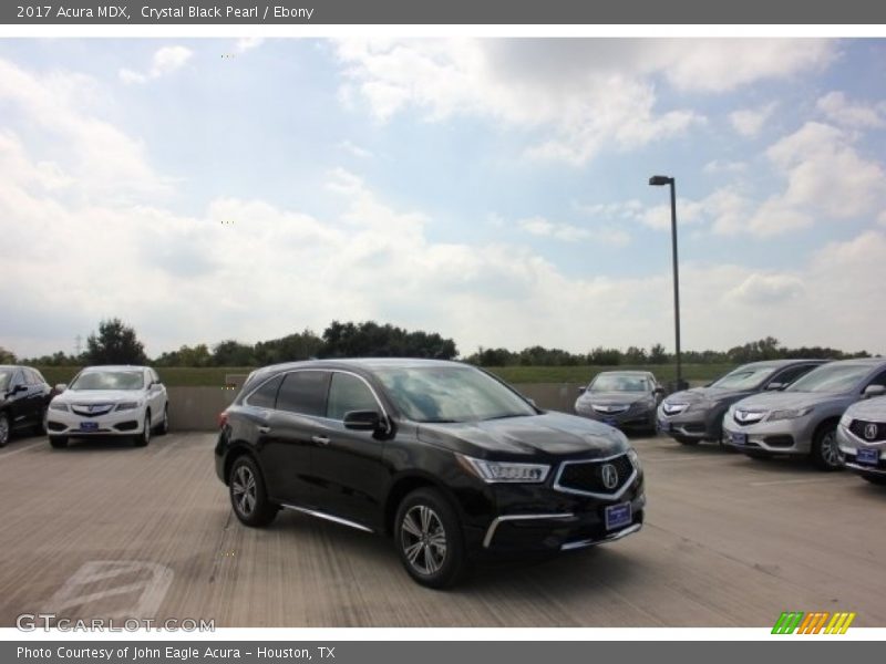 Crystal Black Pearl / Ebony 2017 Acura MDX