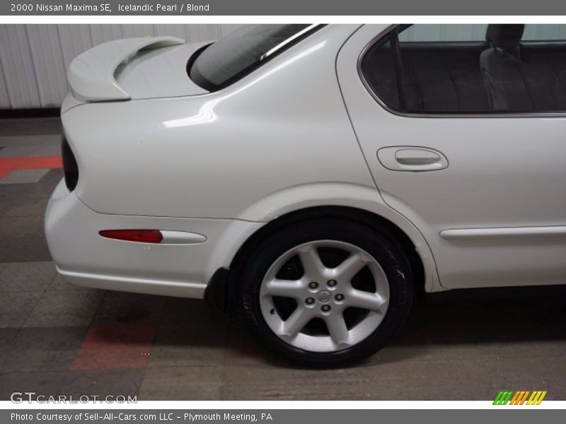 Icelandic Pearl / Blond 2000 Nissan Maxima SE