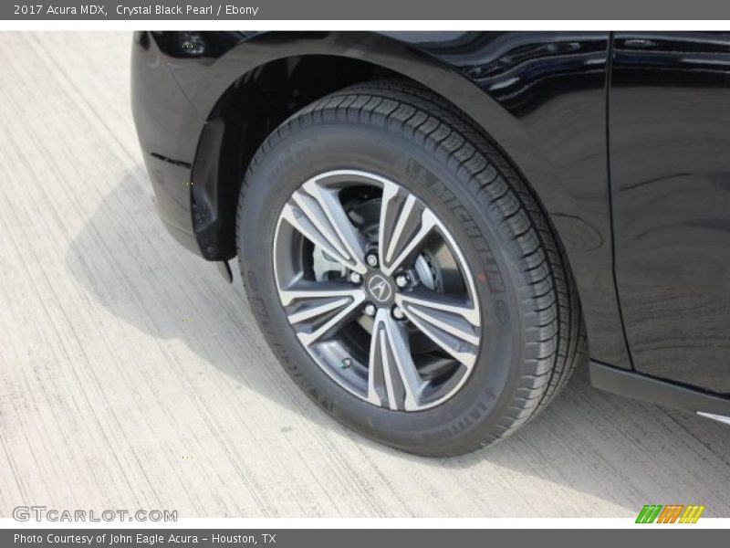 Crystal Black Pearl / Ebony 2017 Acura MDX