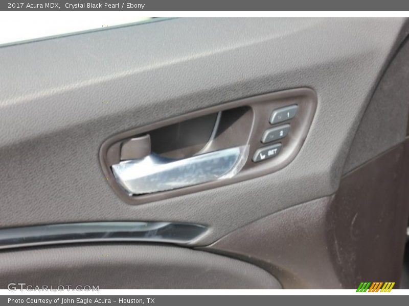 Crystal Black Pearl / Ebony 2017 Acura MDX