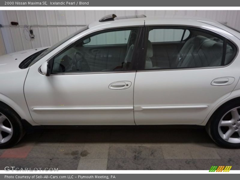 Icelandic Pearl / Blond 2000 Nissan Maxima SE