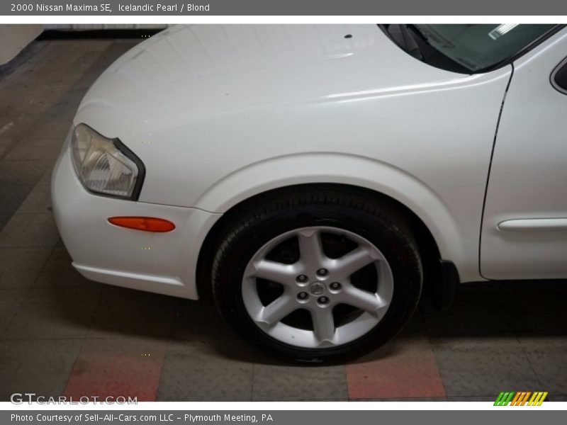 Icelandic Pearl / Blond 2000 Nissan Maxima SE